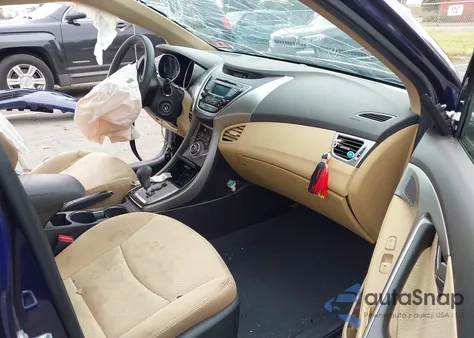 2013 Hyundai Elantra Gls z USA, uszkodzony, nr VIN 5NPDH4AE3DH311801